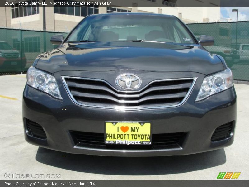 Magnetic Gray Metallic / Ash Gray 2010 Toyota Camry LE