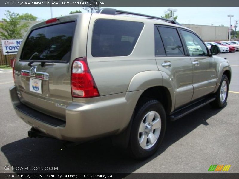 Driftwood Pearl / Taupe 2007 Toyota 4Runner SR5 4x4