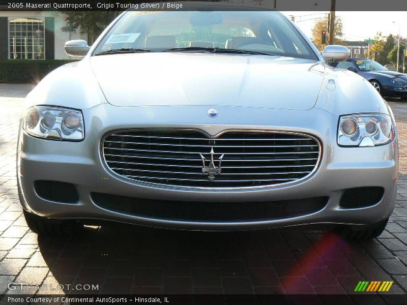 Grigio Touring (Silver) / Beige 2005 Maserati Quattroporte