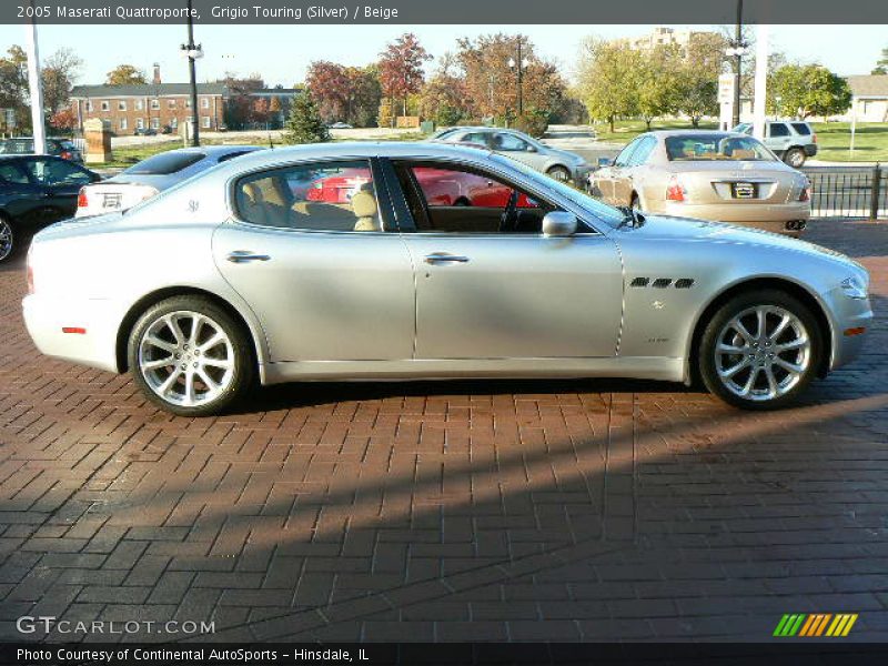 Grigio Touring (Silver) / Beige 2005 Maserati Quattroporte