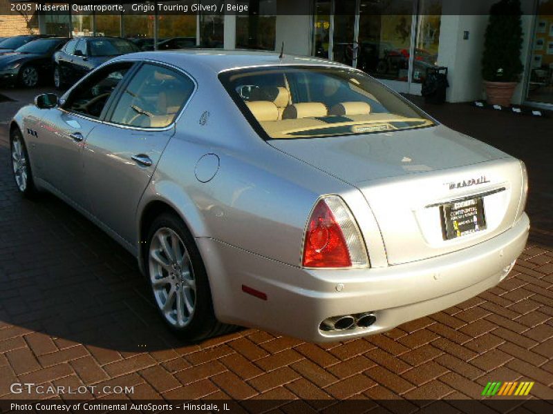 Grigio Touring (Silver) / Beige 2005 Maserati Quattroporte