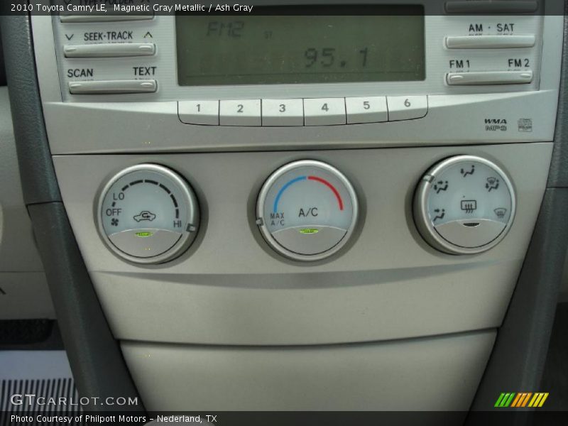 Magnetic Gray Metallic / Ash Gray 2010 Toyota Camry LE