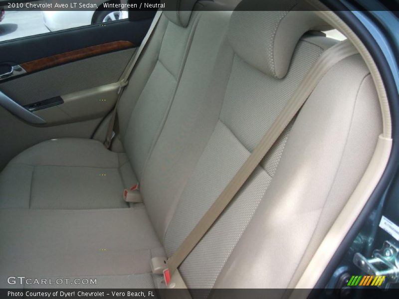 Wintergreen / Neutral 2010 Chevrolet Aveo LT Sedan