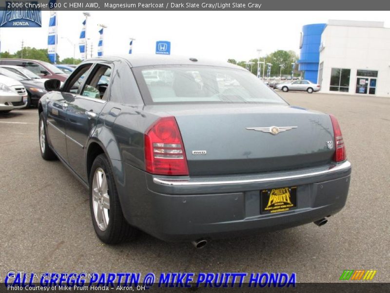 Magnesium Pearlcoat / Dark Slate Gray/Light Slate Gray 2006 Chrysler 300 C HEMI AWD