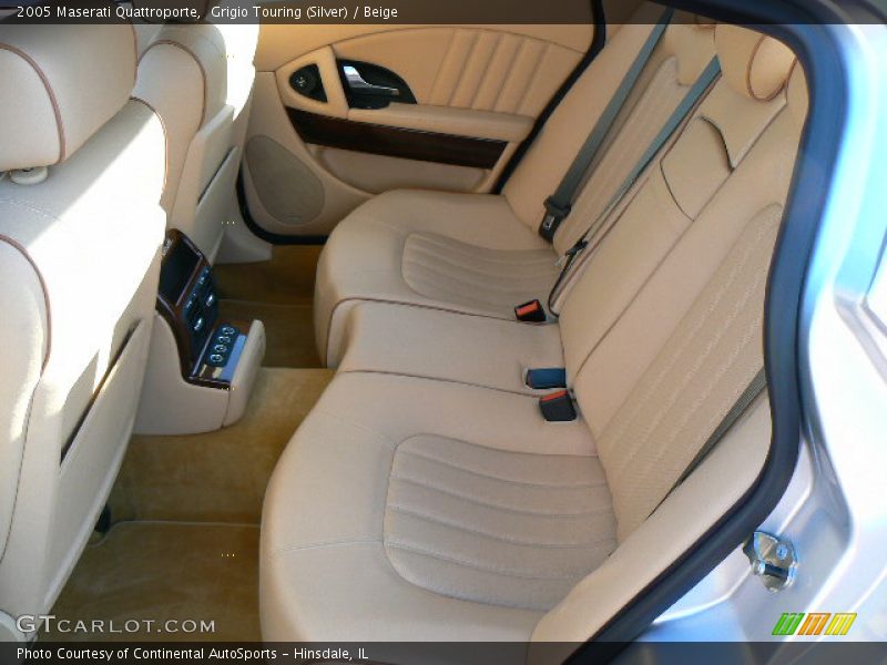 Grigio Touring (Silver) / Beige 2005 Maserati Quattroporte