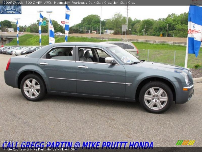 Magnesium Pearlcoat / Dark Slate Gray/Light Slate Gray 2006 Chrysler 300 C HEMI AWD