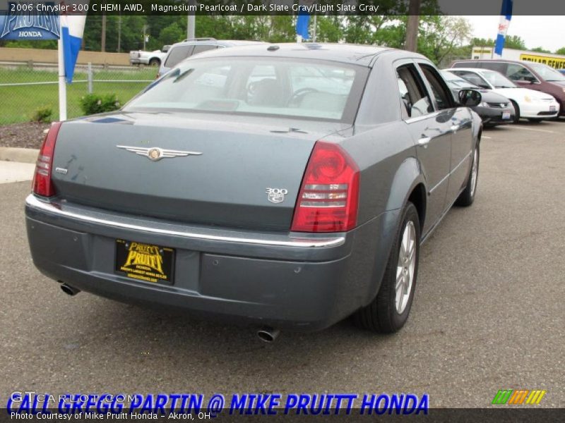 Magnesium Pearlcoat / Dark Slate Gray/Light Slate Gray 2006 Chrysler 300 C HEMI AWD