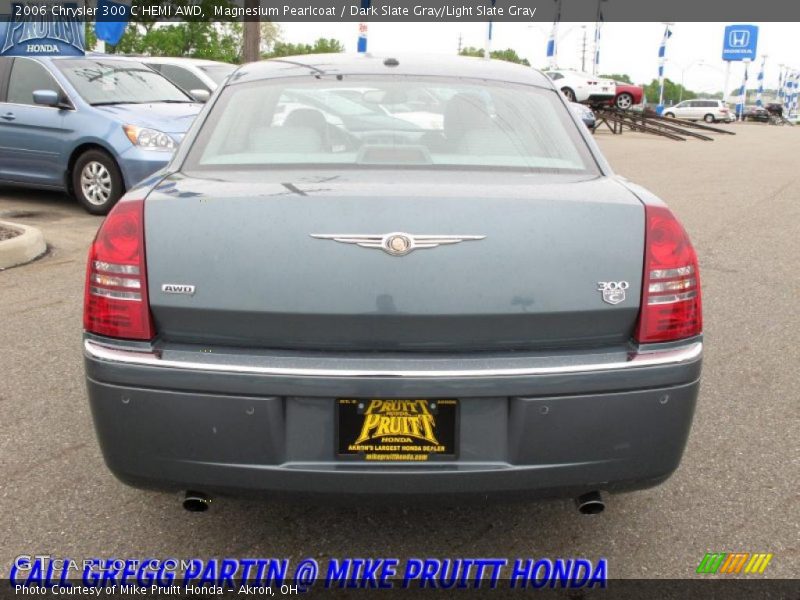 Magnesium Pearlcoat / Dark Slate Gray/Light Slate Gray 2006 Chrysler 300 C HEMI AWD
