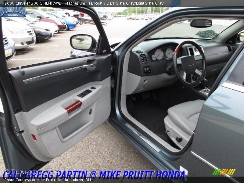 Magnesium Pearlcoat / Dark Slate Gray/Light Slate Gray 2006 Chrysler 300 C HEMI AWD