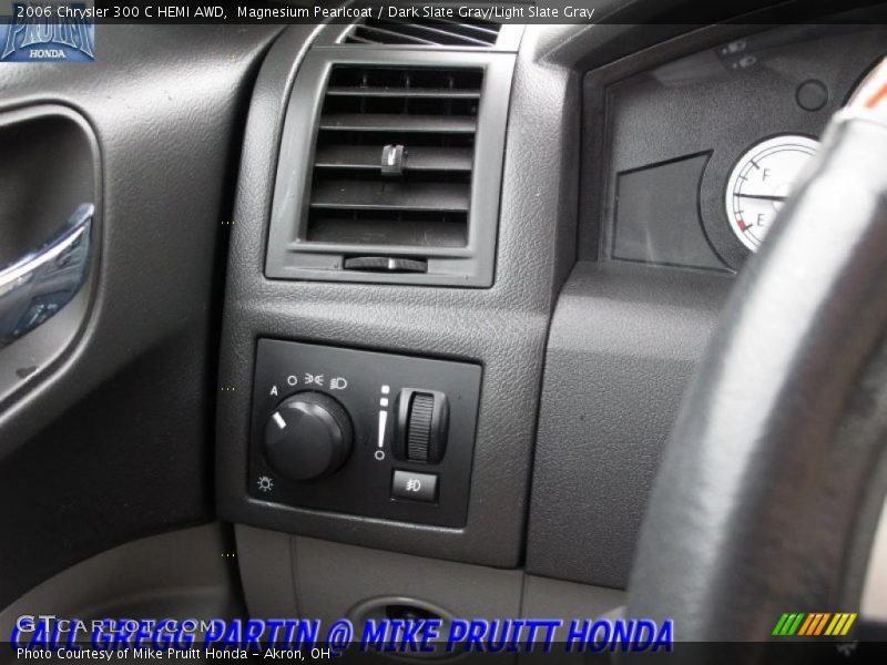 Magnesium Pearlcoat / Dark Slate Gray/Light Slate Gray 2006 Chrysler 300 C HEMI AWD