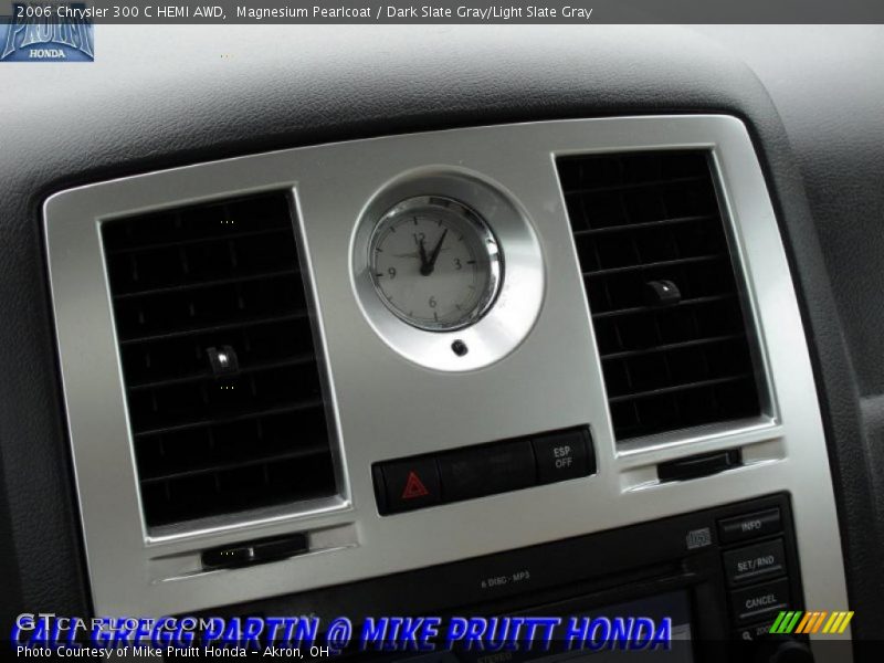 Magnesium Pearlcoat / Dark Slate Gray/Light Slate Gray 2006 Chrysler 300 C HEMI AWD