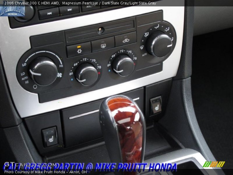 Magnesium Pearlcoat / Dark Slate Gray/Light Slate Gray 2006 Chrysler 300 C HEMI AWD
