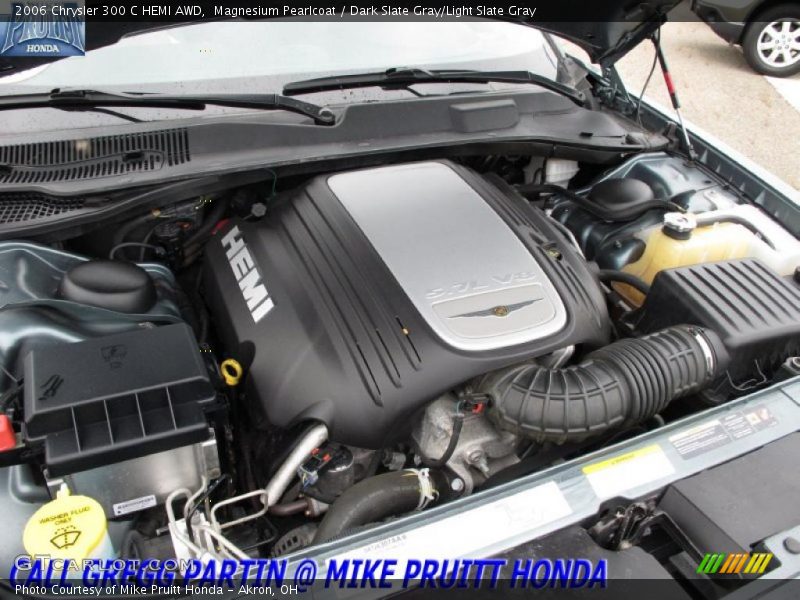 Magnesium Pearlcoat / Dark Slate Gray/Light Slate Gray 2006 Chrysler 300 C HEMI AWD