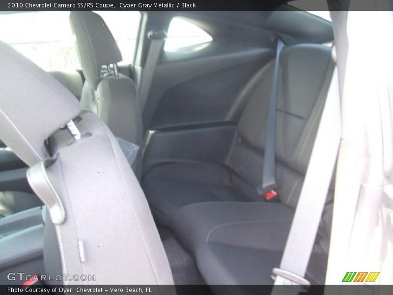 Cyber Gray Metallic / Black 2010 Chevrolet Camaro SS/RS Coupe