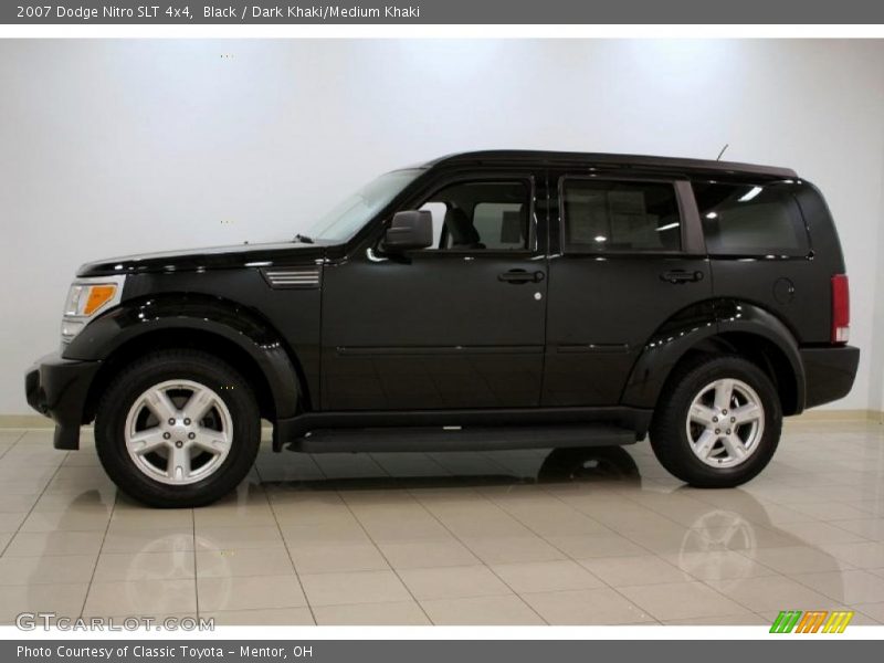 Black / Dark Khaki/Medium Khaki 2007 Dodge Nitro SLT 4x4