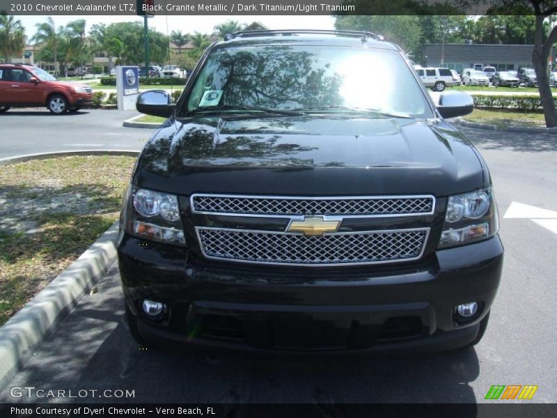 Black Granite Metallic / Dark Titanium/Light Titanium 2010 Chevrolet Avalanche LTZ