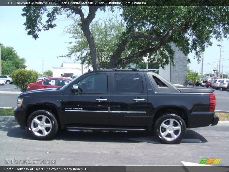 Black Granite Metallic / Dark Titanium/Light Titanium 2010 Chevrolet Avalanche LTZ