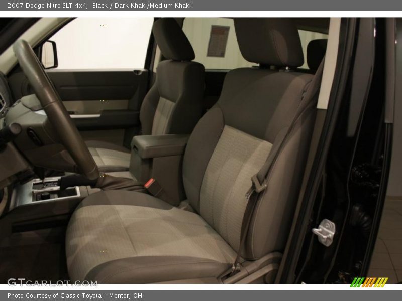 Black / Dark Khaki/Medium Khaki 2007 Dodge Nitro SLT 4x4