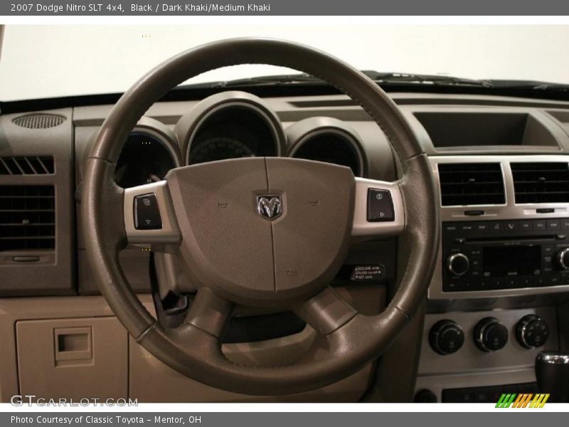 Black / Dark Khaki/Medium Khaki 2007 Dodge Nitro SLT 4x4