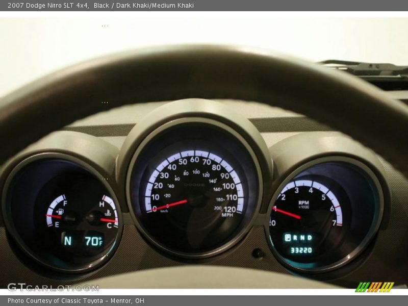 Black / Dark Khaki/Medium Khaki 2007 Dodge Nitro SLT 4x4