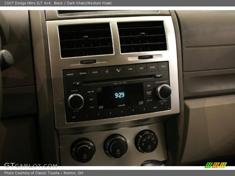 Black / Dark Khaki/Medium Khaki 2007 Dodge Nitro SLT 4x4