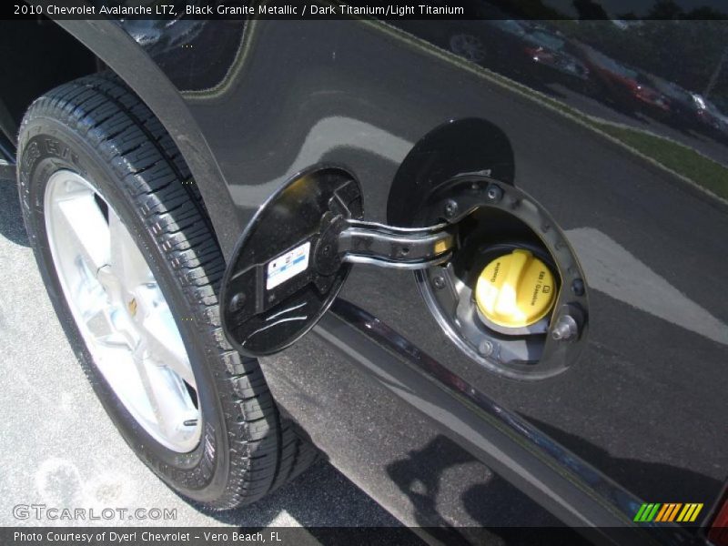 Black Granite Metallic / Dark Titanium/Light Titanium 2010 Chevrolet Avalanche LTZ
