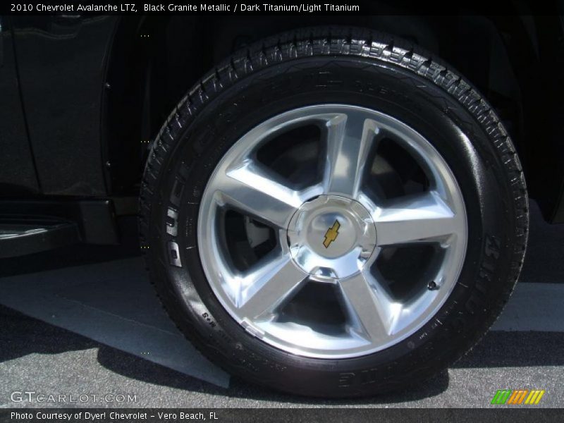 Black Granite Metallic / Dark Titanium/Light Titanium 2010 Chevrolet Avalanche LTZ