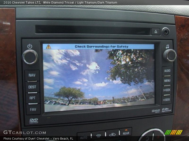 White Diamond Tricoat / Light Titanium/Dark Titanium 2010 Chevrolet Tahoe LTZ