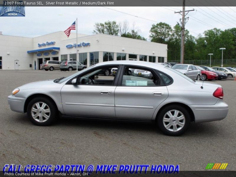 Silver Frost Metallic / Medium/Dark Flint 2007 Ford Taurus SEL