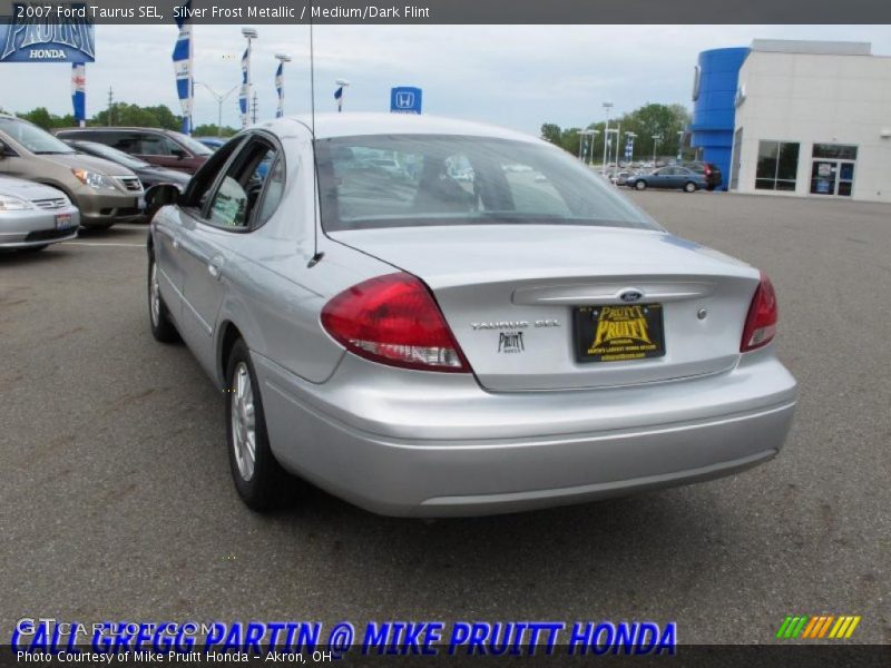 Silver Frost Metallic / Medium/Dark Flint 2007 Ford Taurus SEL