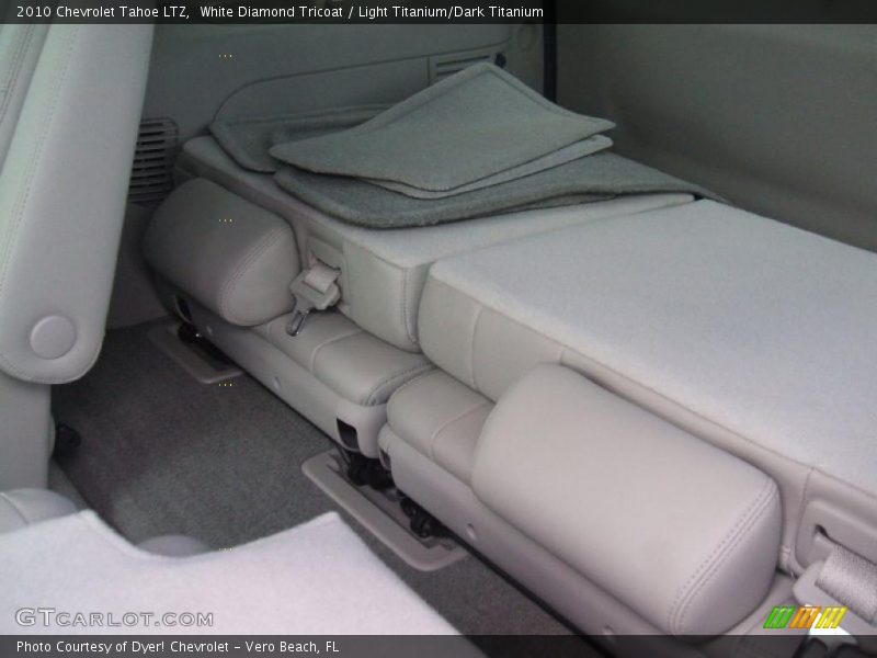 White Diamond Tricoat / Light Titanium/Dark Titanium 2010 Chevrolet Tahoe LTZ