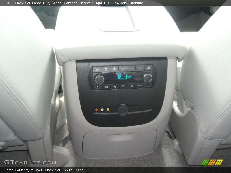 White Diamond Tricoat / Light Titanium/Dark Titanium 2010 Chevrolet Tahoe LTZ
