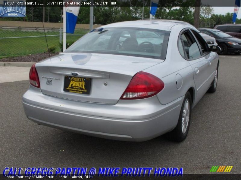 Silver Frost Metallic / Medium/Dark Flint 2007 Ford Taurus SEL