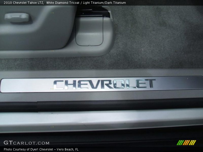 White Diamond Tricoat / Light Titanium/Dark Titanium 2010 Chevrolet Tahoe LTZ