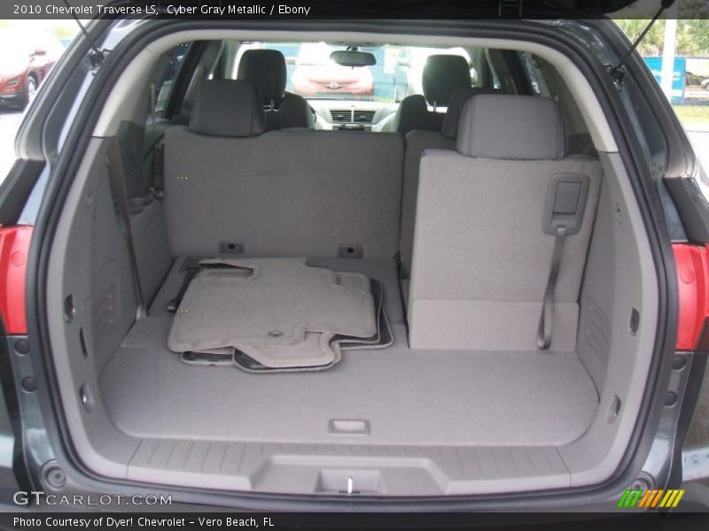 Cyber Gray Metallic / Ebony 2010 Chevrolet Traverse LS