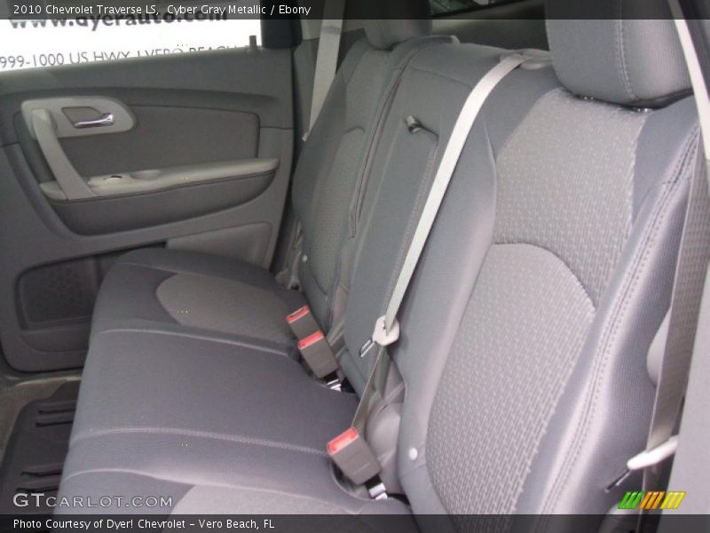 Cyber Gray Metallic / Ebony 2010 Chevrolet Traverse LS