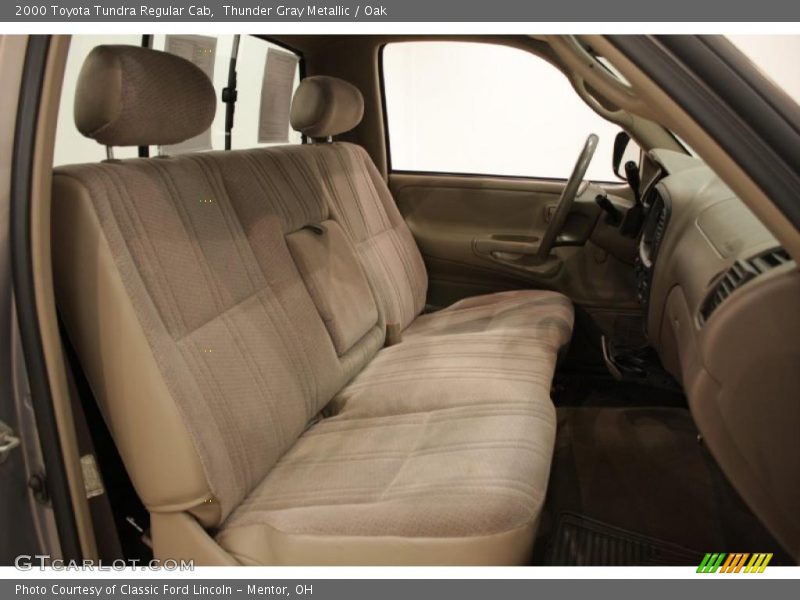 Thunder Gray Metallic / Oak 2000 Toyota Tundra Regular Cab