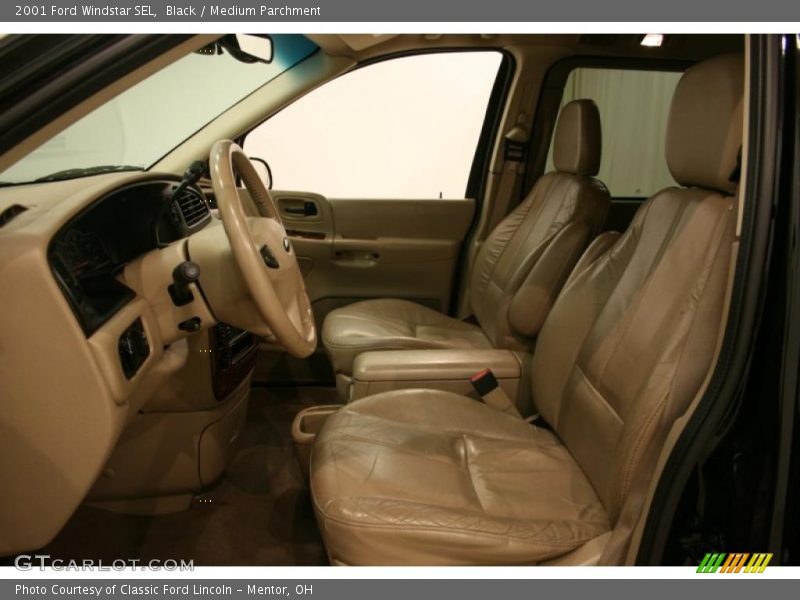 Black / Medium Parchment 2001 Ford Windstar SEL