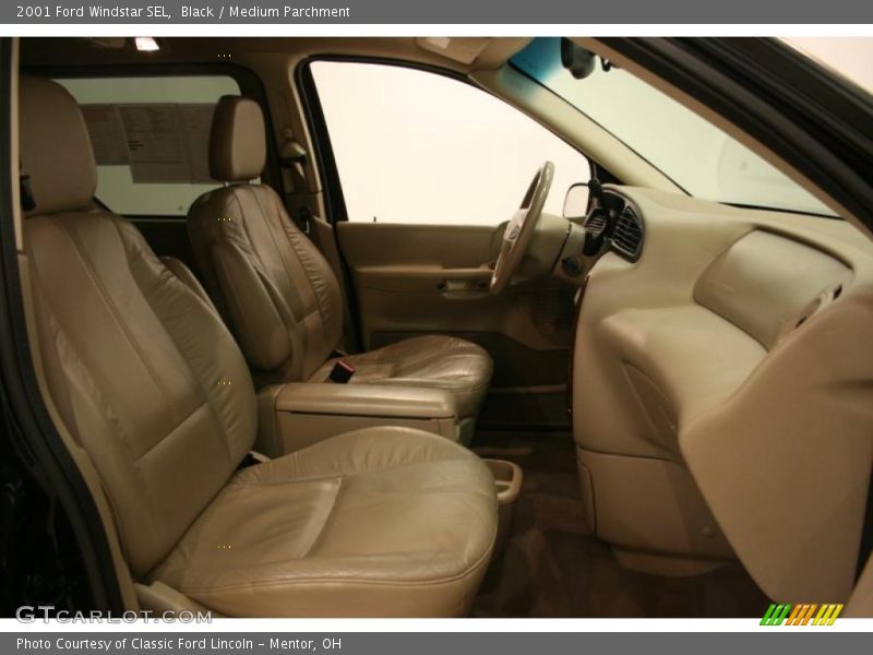 Black / Medium Parchment 2001 Ford Windstar SEL