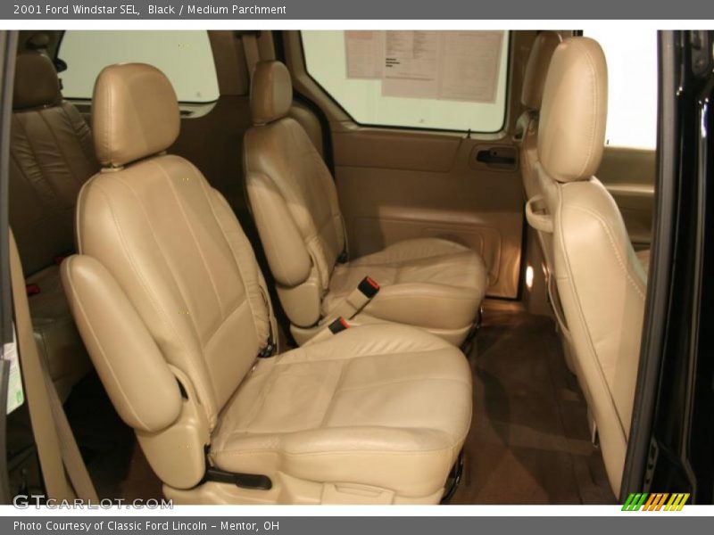 Black / Medium Parchment 2001 Ford Windstar SEL