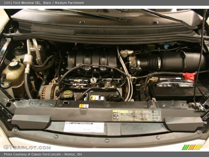 Black / Medium Parchment 2001 Ford Windstar SEL