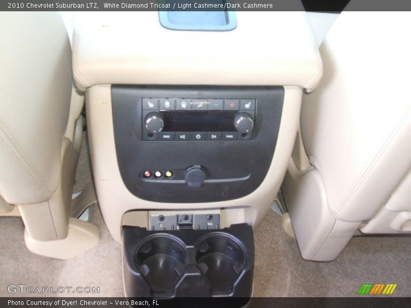 White Diamond Tricoat / Light Cashmere/Dark Cashmere 2010 Chevrolet Suburban LTZ
