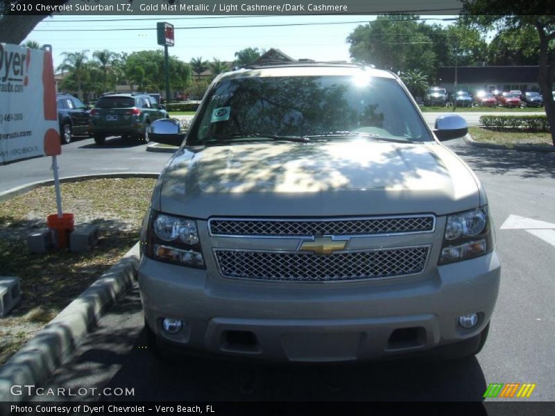 Gold Mist Metallic / Light Cashmere/Dark Cashmere 2010 Chevrolet Suburban LTZ