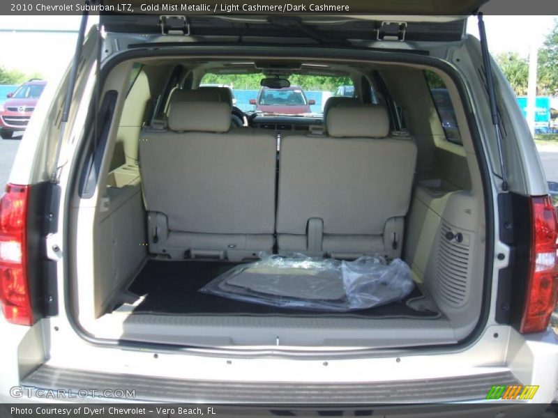 Gold Mist Metallic / Light Cashmere/Dark Cashmere 2010 Chevrolet Suburban LTZ