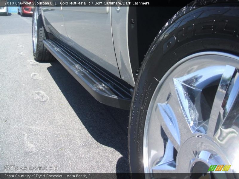 Gold Mist Metallic / Light Cashmere/Dark Cashmere 2010 Chevrolet Suburban LTZ