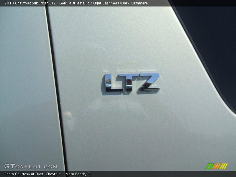 Gold Mist Metallic / Light Cashmere/Dark Cashmere 2010 Chevrolet Suburban LTZ