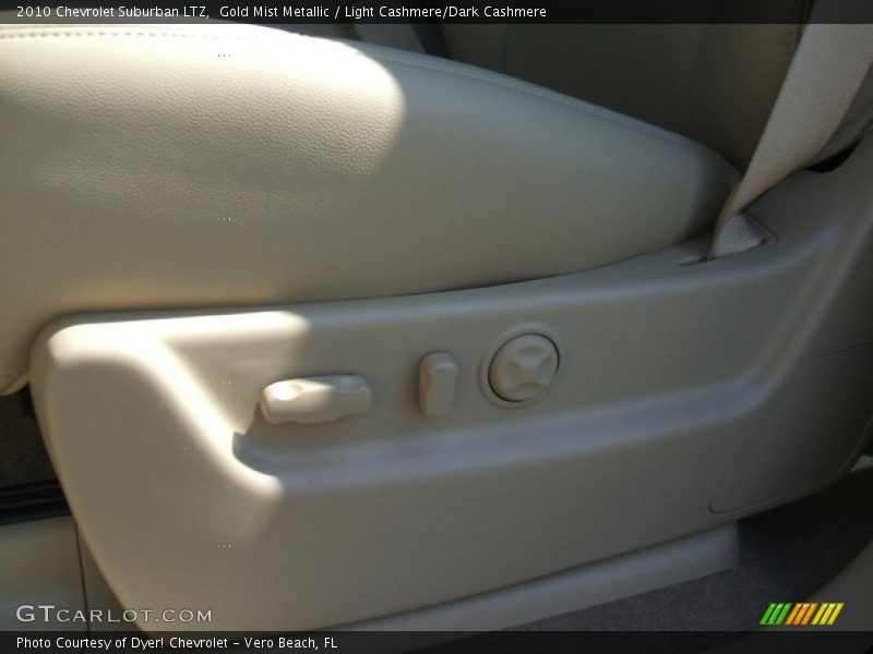 Gold Mist Metallic / Light Cashmere/Dark Cashmere 2010 Chevrolet Suburban LTZ
