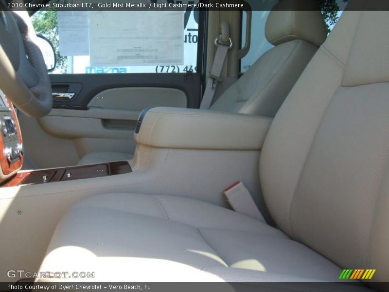 Gold Mist Metallic / Light Cashmere/Dark Cashmere 2010 Chevrolet Suburban LTZ