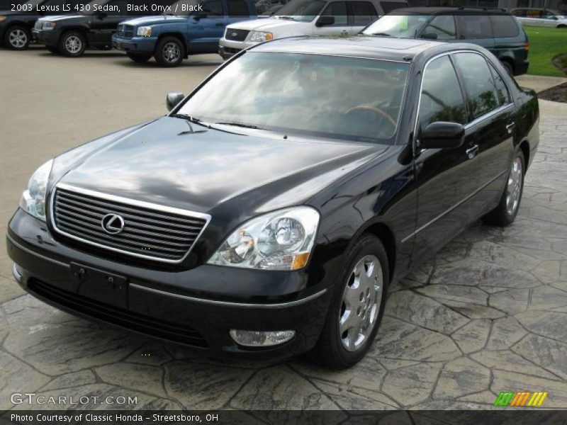 Black Onyx / Black 2003 Lexus LS 430 Sedan