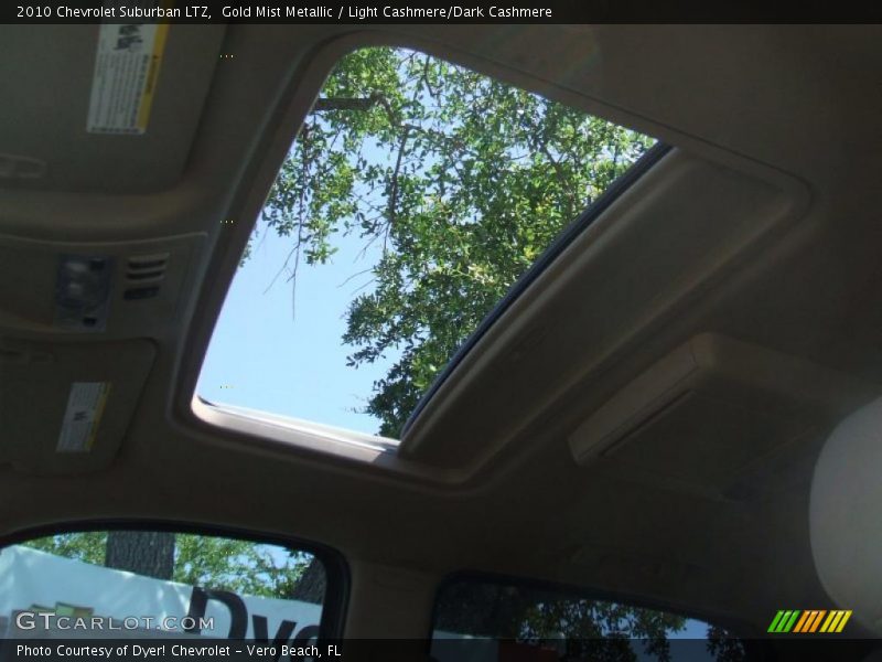 Gold Mist Metallic / Light Cashmere/Dark Cashmere 2010 Chevrolet Suburban LTZ